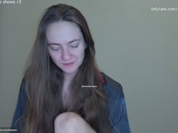 Samanthahayesxoxo Chaturbate stream image from December 21, 2024
