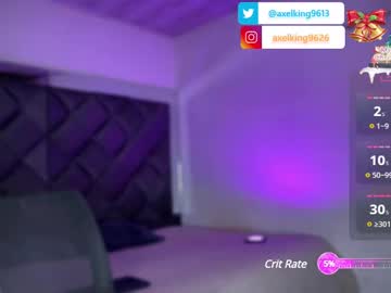 Axelking13 Chaturbate stream image from December 22, 2024