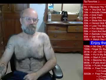 Hairydaddybear69 Chaturbate stream image from December 27, 2024