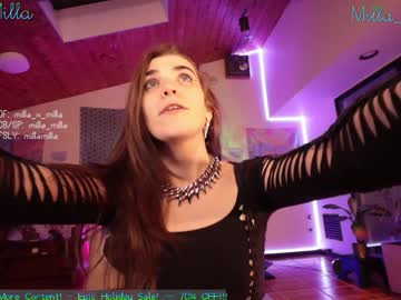 Milla_Milla Chaturbate stream image from December 28, 2024