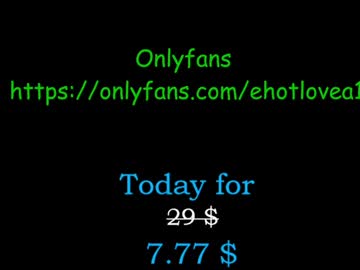 Ehotlovea Chaturbate stream image from January 03, 2025