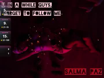 Hairyandsexysalma Chaturbate stream image from January 09, 2025
