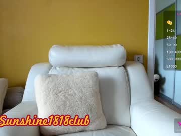 Sunshine1818club Chaturbate stream image from January 09, 2025