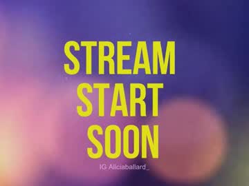 Aliciaballard Chaturbate stream image from January 11, 2025