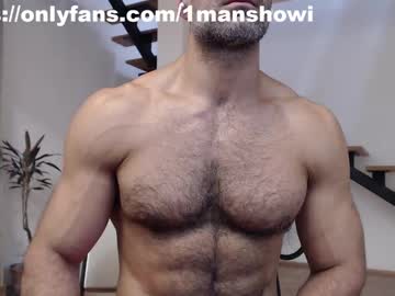 1manshow11 Chaturbate stream image from January 13, 2025