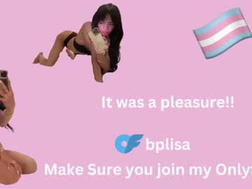 Bplisah Chaturbate stream image from January 14, 2025