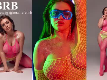 Rosaliefetish Chaturbate stream image from January 16, 2025