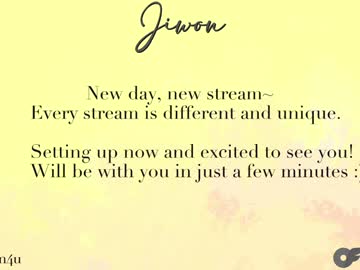 Jiwon4u Chaturbate stream image from January 18, 2025