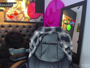 Rominaowenxx Chaturbate stream image from January 19, 2025