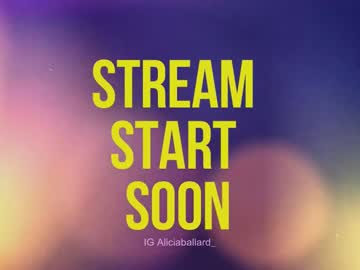 Aliciaballard Chaturbate stream image from January 19, 2025