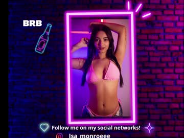 Isamonroee Chaturbate stream image from January 21, 2025