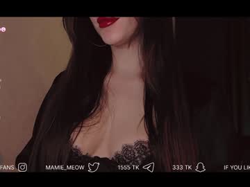 Mamiemeow Chaturbate stream image from January 22, 2025