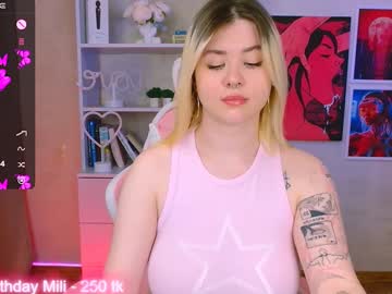 Cutie_Mili Chaturbate stream image from January 24, 2025