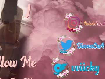 Dianaowenns Chaturbate stream image from January 24, 2025