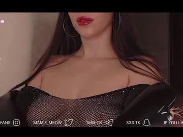 Mamiemeow Chaturbate stream image from January 25, 2025