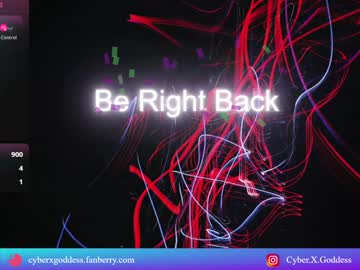 Cyberxgoddess_ Chaturbate stream image from January 26, 2025