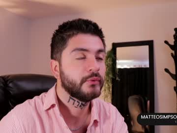 Matteo_Simpson Chaturbate stream image from January 26, 2025
