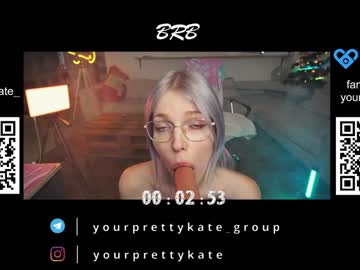 Yourprettykate_ Chaturbate stream image from January 26, 2025