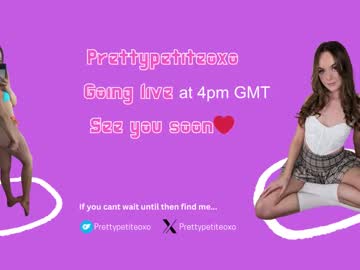 Prettypetite18 Chaturbate stream image from January 31, 2025