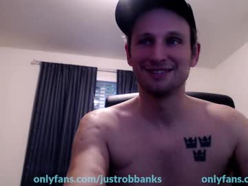 Justrobbanks Chaturbate stream image from February 02, 2025