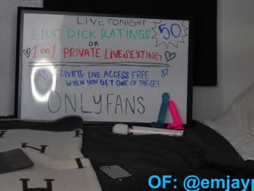 Emjayyplays Chaturbate stream image from February 07, 2025