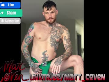 Mattcovenxxx Chaturbate stream image from February 10, 2025