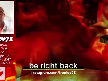 Ironleo78 Chaturbate stream image from February 15, 2025