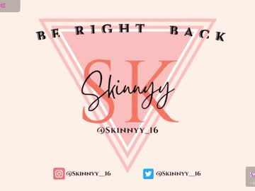 Skinnyy_16 Chaturbate stream image from February 20, 2025