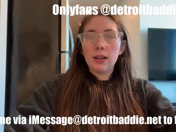 Detroitbaddie Chaturbate stream image from February 21, 2025