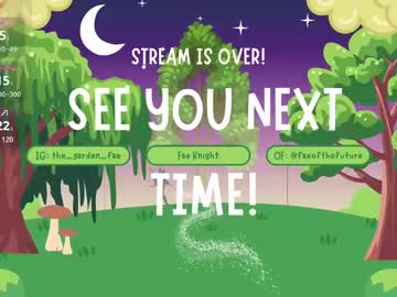 Thegardenfae Chaturbate stream image from February 27, 2025
