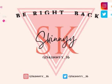 Skinnyy_16 Chaturbate stream image from March 22, 2025