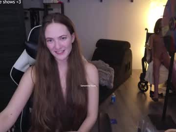 Samanthahayesxoxo Chaturbate stream image from March 22, 2025