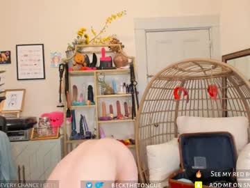 Beckthetongue Chaturbate stream image from March 25, 2025