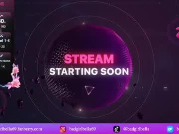 Badgirlbellab Chaturbate stream image from April 24, 2025