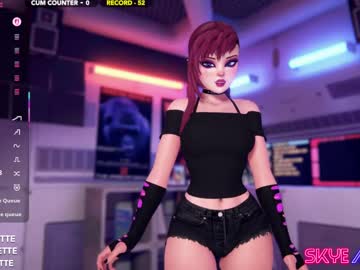 Skyeanette Chaturbate stream image from April 25, 2025
