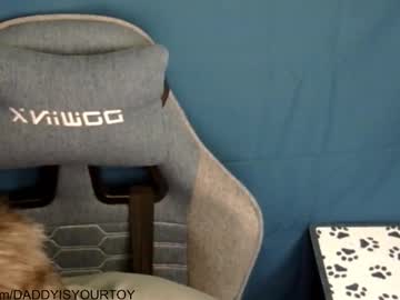 Daddyisyourtoy Chaturbate stream image from April 25, 2025