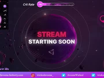 Wickedaveena Chaturbate stream image from April 25, 2025