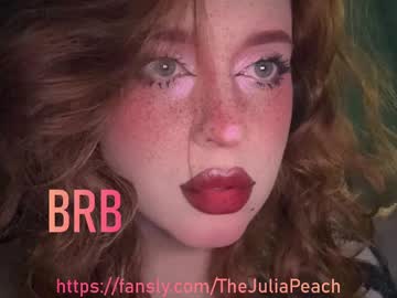Thejuliapeach Chaturbate stream image from May 08, 2025