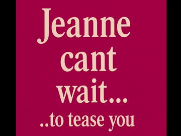 Jeannecantwait Chaturbate stream image from May 11, 2025