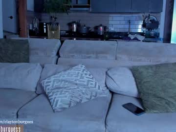 Claytonburgues Chaturbate stream image from May 21, 2025