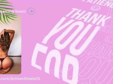 Ambersteele33 Chaturbate stream image from May 30, 2025