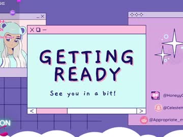 Honeyyceleste Chaturbate stream image from June 22, 2025
