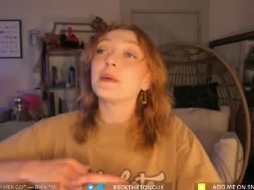 Beckthetongue Chaturbate stream image from July 04, 2025
