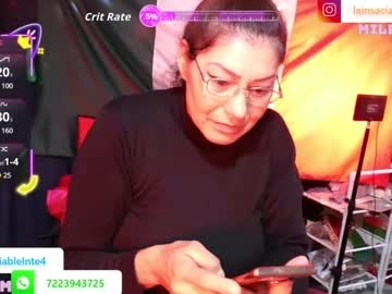 Lainsaciableintensa Chaturbate stream image from August 09, 2025