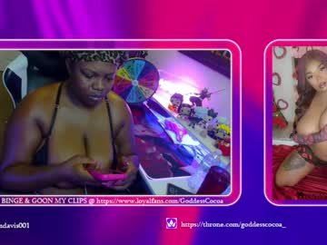 Goddesscocoaa Chaturbate stream image from August 13, 2025