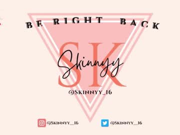 Skinnyy_16 Chaturbate stream image from August 23, 2025