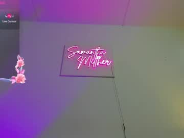 Samanthamillher1021 Chaturbate stream image from September 05, 2025