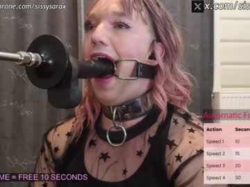 Sissysarax Chaturbate stream image from September 07, 2025