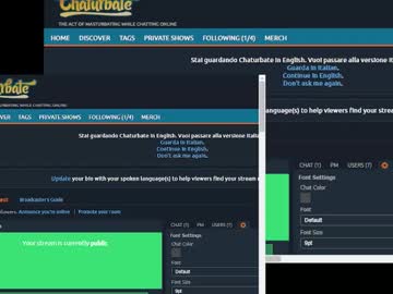 Bell63 Chaturbate stream image from September 13, 2025