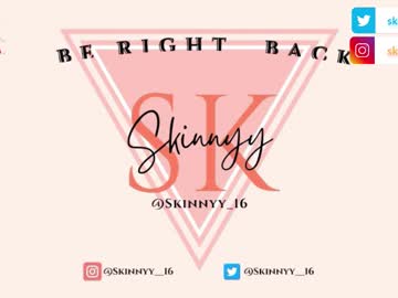Skinnyy_16 Chaturbate stream image from September 23, 2025
